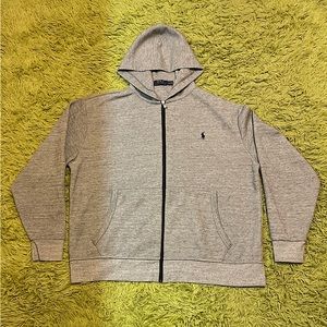 Polo Ralph Lauren Cotton Blend Fleece Full-Zip Hoodie (X-Large)